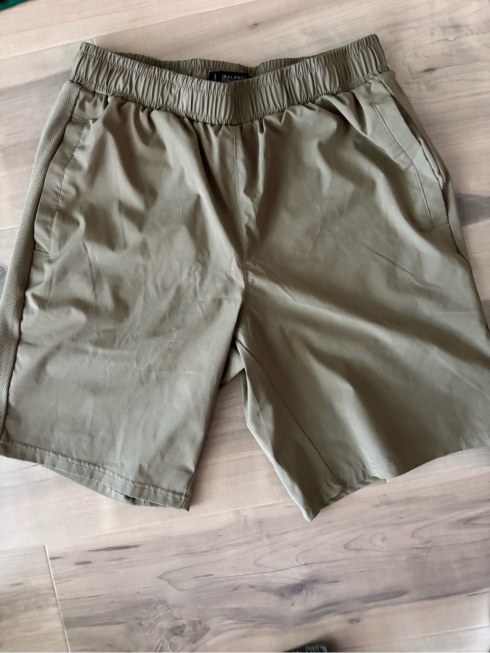 Balance Collection Men's Athletic Shorts - Olive Green